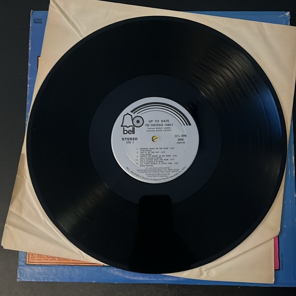 The Partridge Family; Up To Date Vinyl, LP 1971 Bell 6059 - Picture 4 of 4